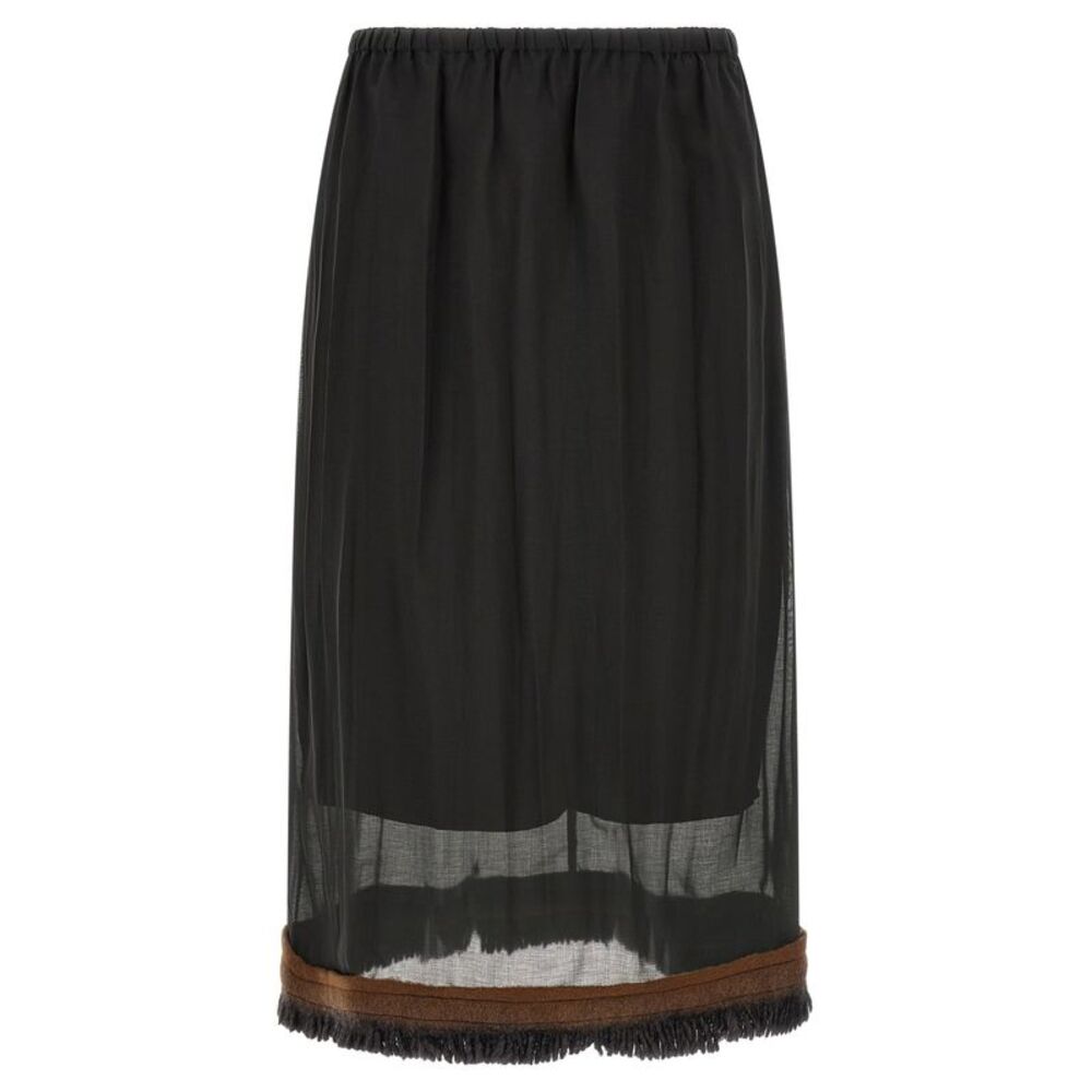 Tela Women Fringed Detail 'Ophelia' Skirt